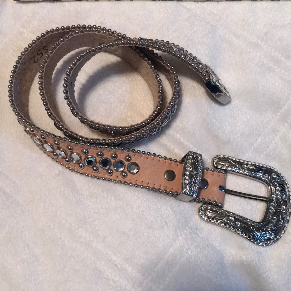 B.B. Simon Rhinestone Belt